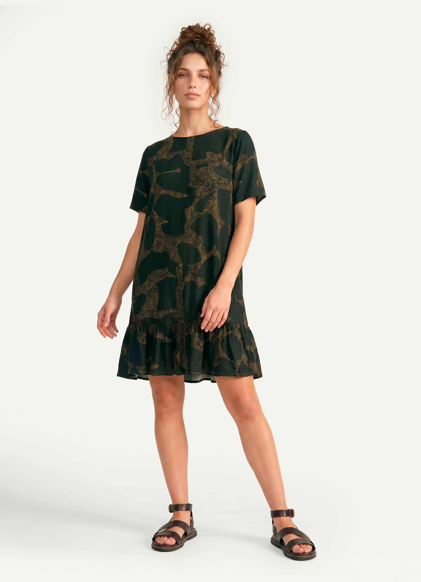 Vestido curto est plaza