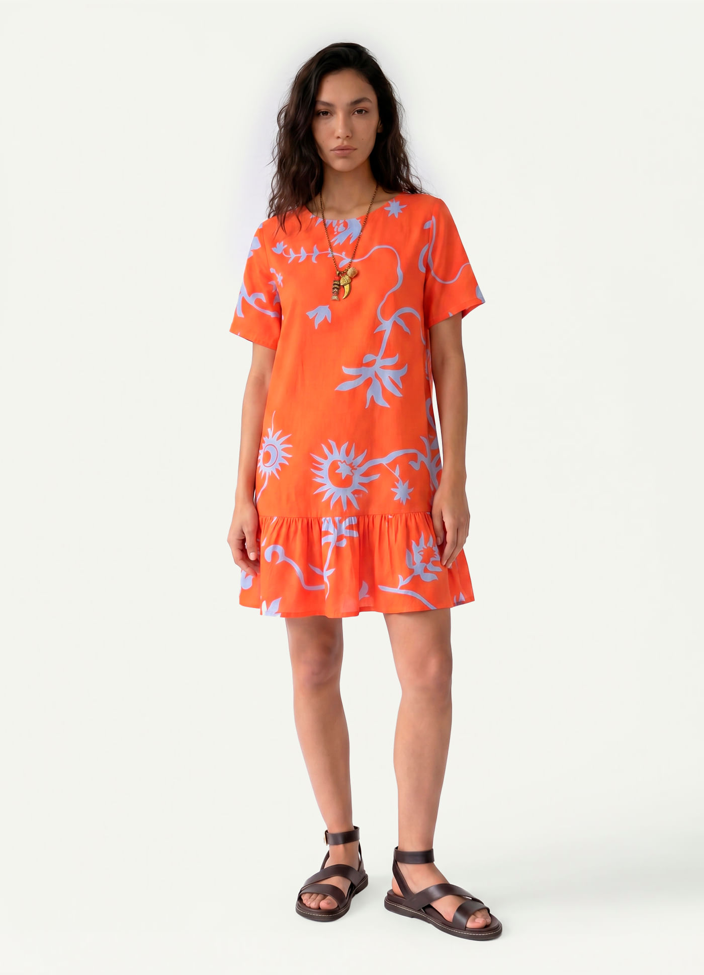 Vestido curto est agave