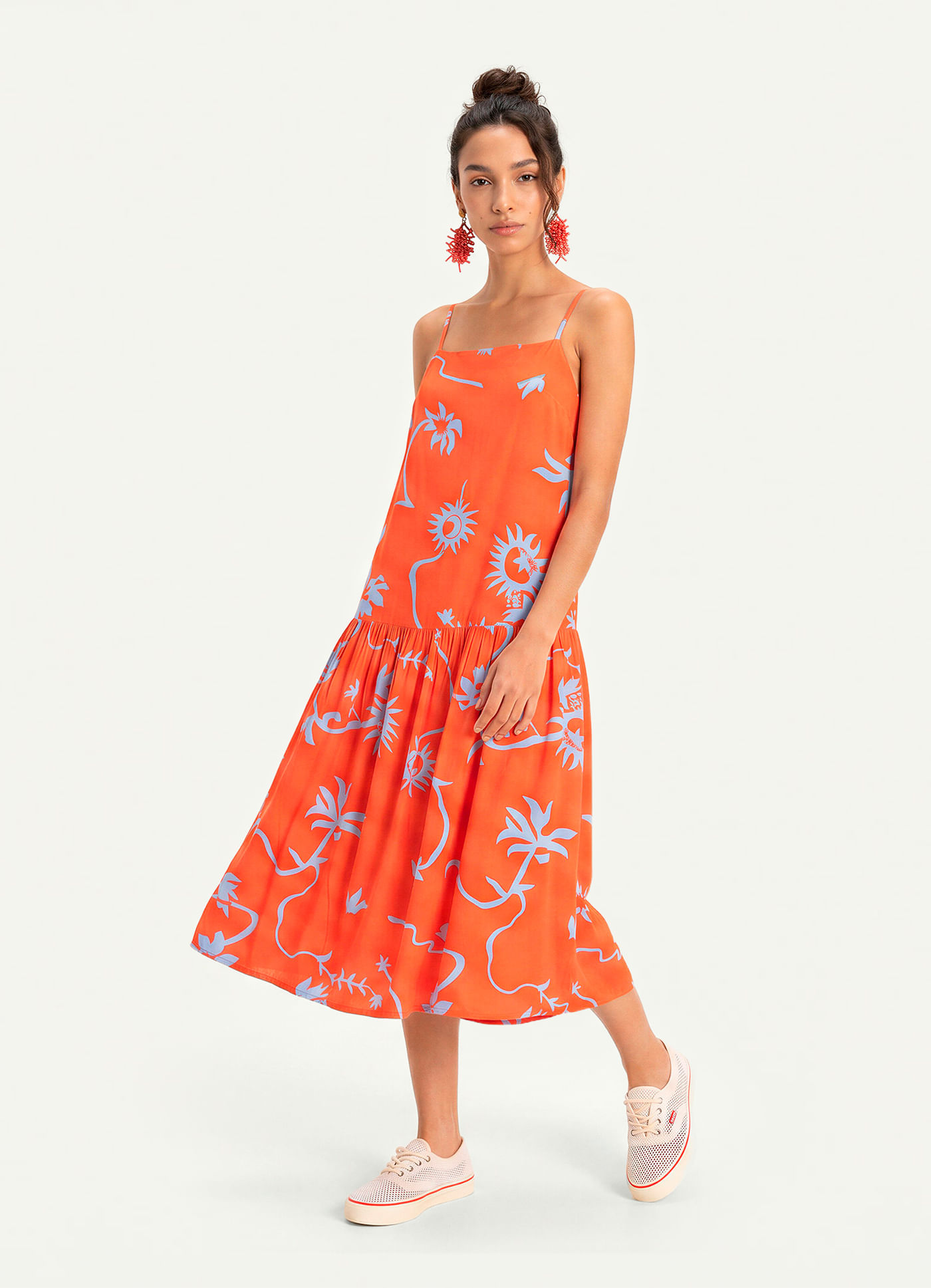 Vestido longo est agave